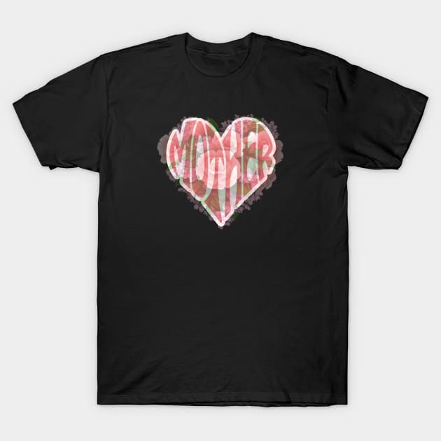 Mama and heart shaped roses T-Shirt by Lana